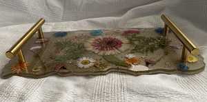 Bandeja de Servir de Resina de una Sola Pieza, Diseño Único Hecho a Mano con Calidad Premium, Excelentes Precios - Product Image 3
