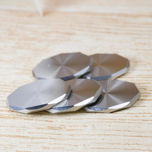 Pièces de monnaie rondes en acier inoxydable, ébauches de pièces de monnaie à bords facettés, ébauches de pièces de monnaie usinées CNC, pièces de monnaie de défi en acier inoxydable - Product Image 6