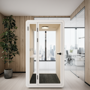 Cabines acoustiques Solo Plus HIPOD pour la maison ou le bureau, offrant de la confidentialité et un espace de réunion - Product Image 3