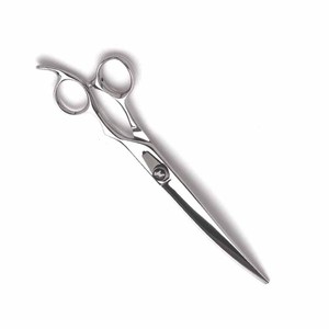 Ciseaux de toilettage pour animaux droitiers, finition miroir, tranchants, courbés, pour couper les poils des animaux, 8 pouces, ciseaux de toilettage - Product Image 5