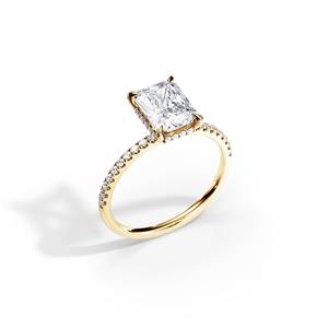 แหวนเพชรเม็ดเดี่ยวสั่งทำพิเศษขายดีอันดับต้นๆ สำหรับขอแต่งงาน งานหมั้น และเครื่องประดับเจ้าสาว มีจำหน่ายแล้ว - Product Image 1