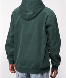 Sudadera con capucha de algodón pesado para hombre, diseño básico Original, capucha suave antiretráctil, sudadera bordada de invierno - Product Image 2