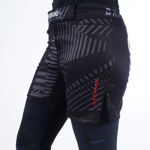 กางเกงมวยไทยผู้ชายคุณภาพสูงแบบสั่งทำ ระบายอากาศได้ดี เป็นมิตรกับสิ่งแวดล้อม พร้อมลายพิมพ์สไตล์สปอร์ตแนวสตรีทแฟชั่น - Product Image 3