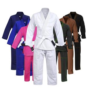 ชุดยูโด BJJ ผ้าคอตตอนเพิร์ลวีฟ ระบายอากาศได้ดี น้ำหนักเบา ทนทาน สำหรับฝึกซ้อม พร้อมปักโลโก้ตามสั่ง เหมาะสำหรับผู้ชาย ผู้หญิง ออกกำลังกายที่ยิม - Product Image 1