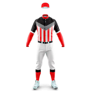 Uniforme de baseball durable et sportif, maillot et pantalon personnalisés avec logo d'équipe, vêtements de sport respirants pour les compétitions. - Product Image 1