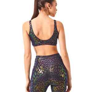 Conjunto Deportivo para Mujer 2026, Leggings y Sujetador Deportivo para Gimnasio y Running, Transpirable, Ligero, Sin Costuras, Elástico, Corto, Cómodo, para Adultos, Conjunto de Yoga - Product Image 2