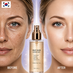 Premium Barrier Glow Facial Mist Deep Hydration Spray Lightweight Moisture <b>Care</b> Korean Cosmetic - Product Image 5