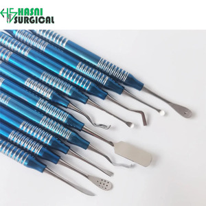 Ensemble d'instruments dentaires manuels en acier inoxydable de haute qualité Hasni, outils de nettoyage des dents, certifiés CE ISO, instruments de classe I - Product Image 6