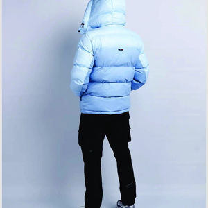 Oversized 13 Colors Winter Warm Coated Sheep Skin Puff Men's Custom Logo Bubble Clothes Puffer <b>Jacket</b> - Product Image 3