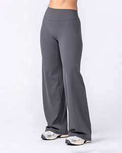 Wholesale <b>Women</b>’s <b>Flared</b> Yoga Pants High Waisted Wide Leg Workout <b>Leggings</b> for Gym Fitness Running Training Custom Sportswear - Product Image 3