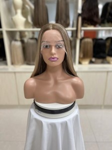 Pelucas sin pegamento de cabello humano virgen chino al por mayor, pre-arrancadas, HD para encaje, 150% de densidad, pequeñas/grandes para encaje frontal - Product Image 2