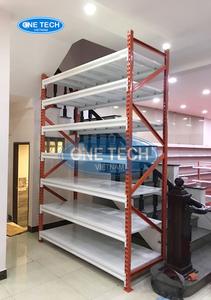 ชั้นวางของขนาดกลาง 6 ชั้น พร้อมชุดประกอบสกรูแบบกันสนิม เคลือบผงไฟฟ้าสถิต รับผลิตตามแบบ ODM - Product Image 5