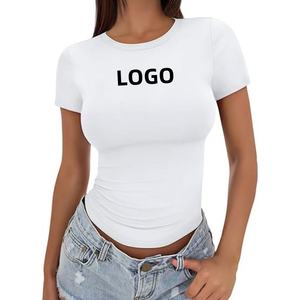เสื้อยืดสตรีสัมผัสนุ่ม ยืดหยุ่นได้ ระบายอากาศได้ดี สวมใส่สบายทุกวัน - Product Image 3