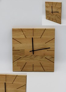 Handcrafted Natural Wooden <b>Wall</b> <b>Clock</b> Low Cost Elegant Decor <b>Clock</b> for Living Room <b>Bedroom</b> and Office By M/S SHAAD HANDICRAFTS - Product Image 2