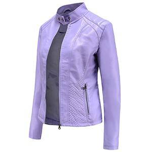 Veste en peau de mouton pour femme à prix raisonnable, respirante, anti-rides, imperméable, écologique, qualité supérieure, légère, à rayures - Product Image 3