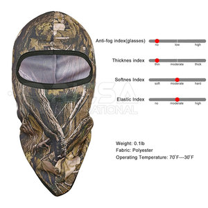 Masque facial respirant et imperméable pour l'extérieur, résistant au vent et à la poussière, cagoule personnalisable pour la chasse - Product Image 2
