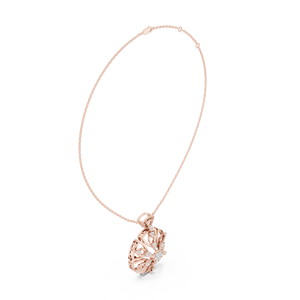 Venta al por mayor nueva cadena de joyería de moda 925 collar de letra de la suerte redondo de plata para las mujeres - Product Image 6