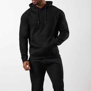 Sweat à capuche pour homme, tissu technique de qualité supérieure, 65% coton, 35% [matière technique], coupe ajustée, doublure lisse, poches cachées - Product Image 5