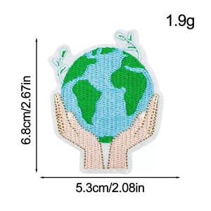 Parches Bordados Personalizados con Diseño de Flores 3D, Apliques Termoadhesivos o para Coser en Ropa, Sombreros, Bolsos, Lona y Tela Decorativa - Product Image 4