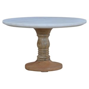 Mobili artigianali in marmo Top Cake Stand elegante matrimonio centrotavola e decorazione della tavola - Product Image 1