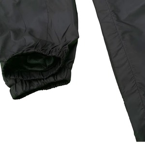 Custom Men's Solid Summer Hoodie Pant Running Streetwear Windbreaker Set Plus Size Breathable Lightweight Polyester/Nylon Fabric - Product Image 5