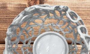 Aesthetic and premium quality Wholesale Modern White Coral Branch <b>Tealight</b> Candle Holder Home Decor Desktop Ornament - Product Image 4
