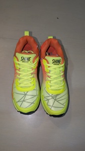 Chaussures de marche unisexes en mesh SHINE, hiver/printemps/été, jaune orange, semelle extérieure en caoutchouc, semelle intermédiaire en EVA, légères et respirantes - Product Image 3