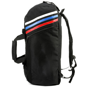 Bolsa Deportiva de Moda con Logotipo Personalizado, Bolsa de Lona de Pana de Gran Capacidad con Cierre, para Gimnasio, Viajes, Almacenamiento, Unisex, Diseño de Puntos Negros - Product Image 1