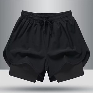 2-in-1 Compression <b>Mid</b>-Rise Shorts - Product Image 2
