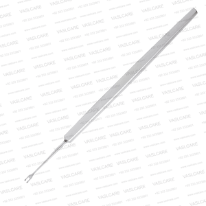 Retractor de Piel Manual de Doble Gancho Guthrie, Gancho Quirúrgico de Acero Inoxidable Alemán para Tejidos Delicados, 12cm/16cm, Vaslcare ENT - Product Image 3