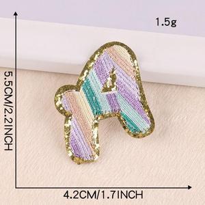 Patch logo tissé de qualité supérieure pour T-shirts, chapeaux, sacs, décoration DIY, OEM, ODM, faible MOQ, petites et grandes tailles, qualité premium - Product Image 1