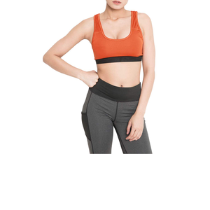 Vêtements de yoga respirants et très élastiques, soutien-gorge de sport à bretelles croisées, une seule pièce, soutien-gorge de sport de haute qualité pour femmes - Product Image 1