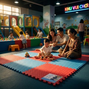 EVA Foam Safety <b>Floor</b> <b>Mat</b> 60x60cm X 10mm <b>Interlocking</b> Soft Educational Toy Play <b>Mat</b> for Kindergarten Children Areas Picnic - Product Image 1