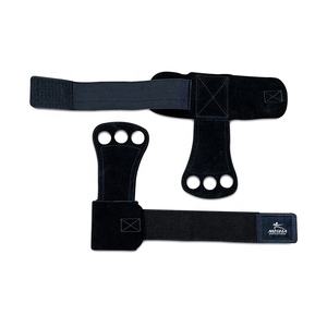 Protector de mano gimnástico para levantamiento de pesas, Palma de cuero para Fitness, con envoltura para muñeca - Product Image 2
