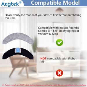 <span class=keywords><strong>Combo</strong></span> <span class=keywords><strong>J7</strong></span>/<span class=keywords><strong>J7</strong></span> +/<span class=keywords><strong>J7</strong></span> <span class=keywords><strong>Plus</strong></span>/J9 +/J9 <span class=keywords><strong>Plus</strong></span>/<span class=keywords><strong>Combo</strong></span> 10 Max tampon de vadrouille en microfibre réutilisable lavable pour aspirateur Robot IRobot Roombas - Product Image 2