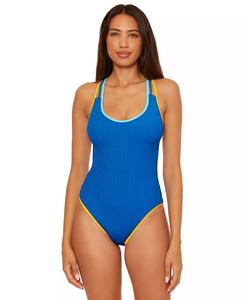 Costume da bagno intero da donna Crinkle Crush | Becca - Product Image 1