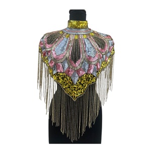 Vestido Tipo Capa con Cuentas, Hecho a Mano, 100% Algodón, Alta Calidad, para Mujer, Moda 2026, Disponible a Precio de Mayoreo para Exportación - Product Image 1