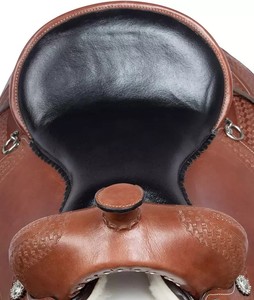 Tachuela de sillín de caballo de carreras de barril occidental de alta calidad | Tachuela de cuero de vaquero Western Pleasure Trail | Disponible al mejor precio - Product Image 2