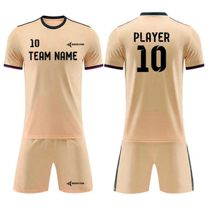DAIZEN STAR Custom Team Name Soccer Jersey Set Short Sleeve Crew Neck Sublimated Geometric Print Moisture Wicking 100% Polyester - Product Image 2