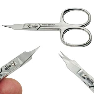 Tijeras para Cutículas de Acero Inoxidable de Primera Calidad con Mango de Plástico, Herramienta Profesional de Precisión para Manicura y Pedicura - Product Image 3