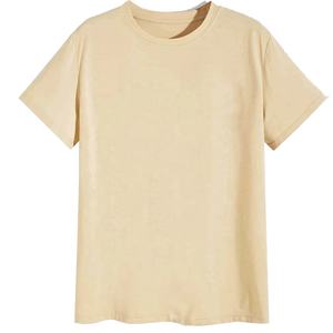 T-shirt en coton biologique de haute qualité pour hommes personnalisé grande taille Streetwear manches courtes t-shirt OEM à col rond t-shirt uni vierge pour - Product Image 1