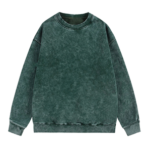 Sudadera de Invierno para Hombre, Impermeable, Ecológica y Transpirable, con Lavado Ácido, Diseño 2026, Forro de Algodón/Poliéster, Venta al Por Mayor, Personalizada - Product Image 6