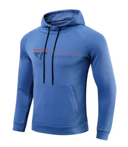 Sweat à capuche en molleton respirant en coton de qualité supérieure OEM, logo personnalisé, vêtements décontractés, coupe personnalisée, streetwear moderne, unisexe - Product Image 1