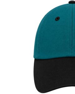 Manufacturer Teal Blue And Black Two Tone <b>Baseball</b> <b>Cap</b> Adjustable Unisex Cotton Casual Sports Outdoor Fashion Snapback Hat <b>Cap</b> - Product Image 3