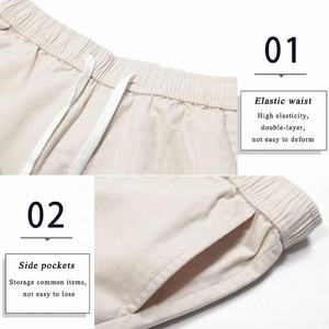 Pantalones cortos de alta calidad para hombre, pantalones cortos Cargo de algodón a la moda con bolsillos, pantalones cortos Cargo personalizados para hombre - Product Image 3