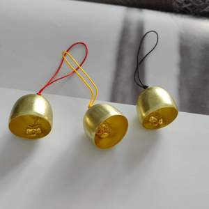 กระดิ่งทองเหลืองเสียงหวานสำหรับตกแต่งต้นคริสต์มาสและงาน DIY - Product Image 3