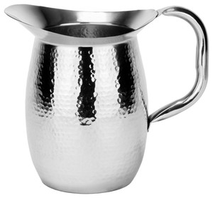 Modern Stainless Steel Water Jug Pourer Bar <b>Accessory</b> Reusable Drink Dispenser Metal Pitcher - Product Image 5