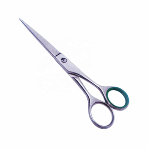 Tijeras de Barbero de Acero Inoxidable Forjado con Logotipo Personalizado Premium, Afiladas, con Reposamanos Extraíble, Ligeras, para Diestros - Product Image 5