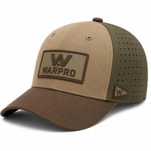 WARPRO Baseball <b>Cap</b> 6-Panel Adjustable Breathable Mesh Front Logo Applique Unisex Outdoor Casual Hat - Product Image 5