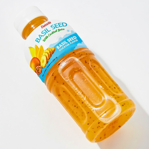 NUEVA BEBIDA PREMIUM DE SEMILLAS DE ALBAHACA CON JUGO DE COCTEL TROPICAL EN BOTELLA PET DE 320ML, MARCA PERSONALIZADA OEM - Product Image 2